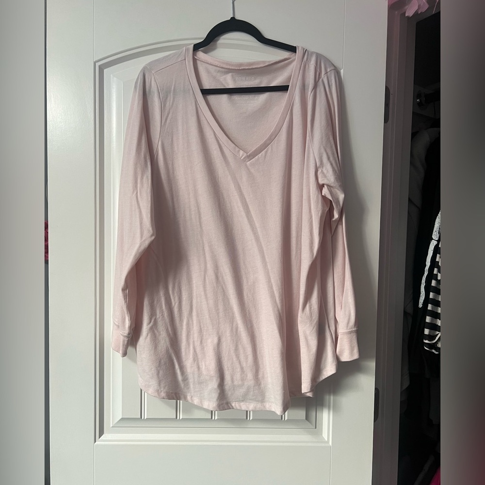 Torrid Pale pink Top 3